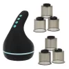 MEDIVON Eclipse Cupping Massager su taurelėmis - dinaminė vakuuminė terapija, raudona šviesa ir šiluma, 12 lygių, belaidis