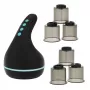 MEDIVON Eclipse Cupping Massager su taurelėmis - dinaminė vakuuminė terapija, raudona šviesa ir šiluma, 12 lygių, belaidis