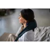 Medivon Hyperion Collar Shiatsu kaklo ir pečių masažuoklis su šildymu, 8 masažo galvutės, 3 intensyvumo lygiai, juoda/pilka