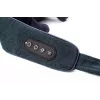 Medivon Hyperion Collar Shiatsu kaklo ir pečių masažuoklis su šildymu, 8 masažo galvutės, 3 intensyvumo lygiai, juoda/pilka