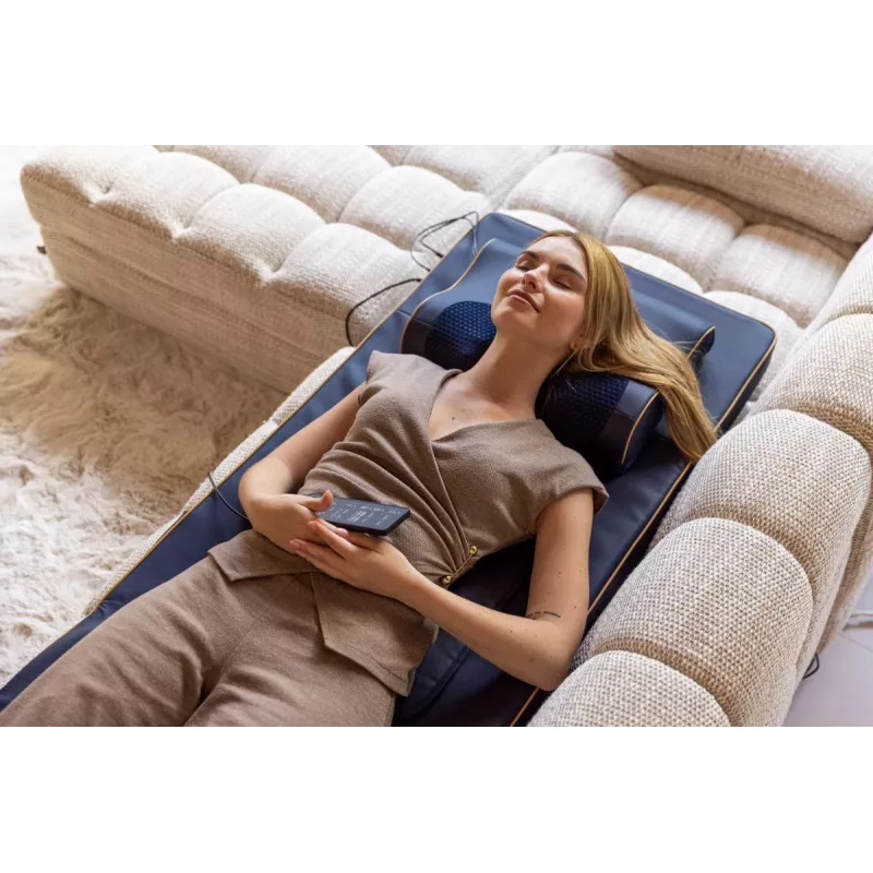 MEDIVON Yoga PRO masažinis kilimėlis su 10 variklių, šildymo funkcija ir 9 programomis
