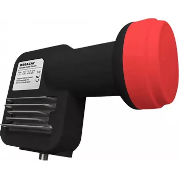 MegaSat Unicable-LNB II Diavolo, 40 mm galvutė, apsauga nuo oro sąlygų, SCR/Unicable, 4 dalyviai