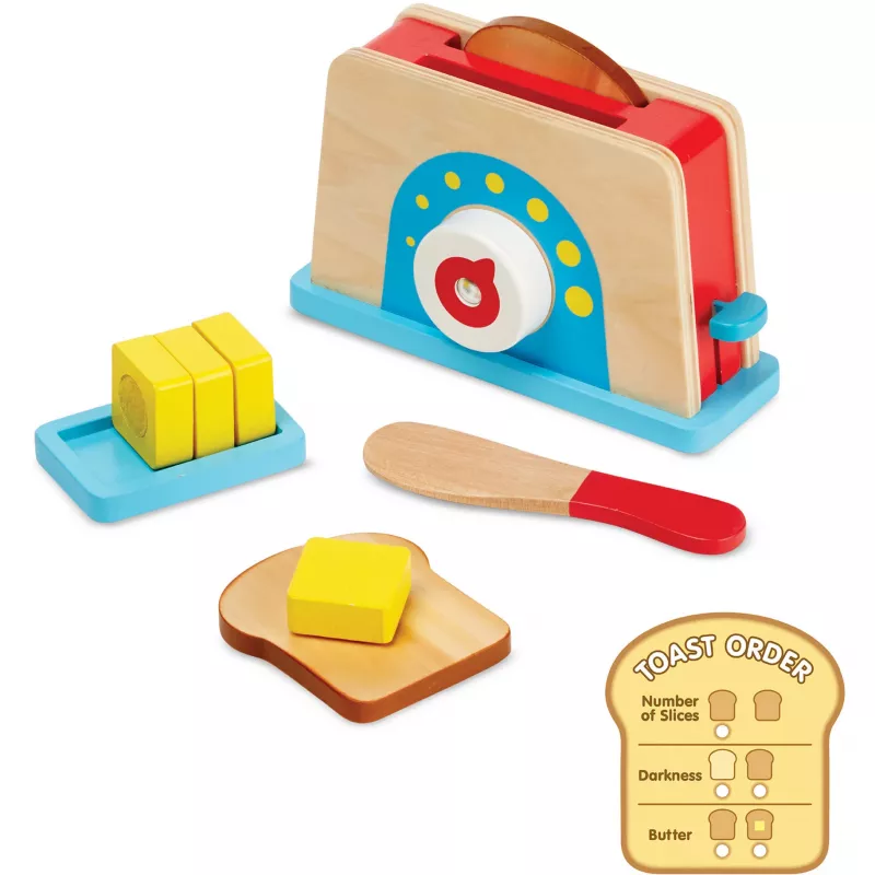 Melissa & Doug Toaster Play Set