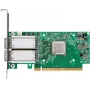 Mellanox NVIDIA ConnectX-5 EN MCX516A-CDAT tinklo adapteris - 100GbE dviejų prievadų QSFP28 PCIe 4.0 x16 pilno aukščio laikiklis juodas