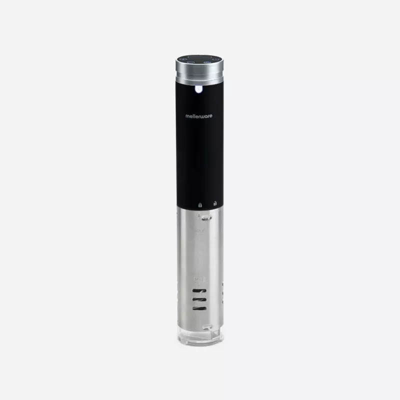 Mellerware Cheffy Sous Vide gaminimo prietaisas juodas, nerūdijantis plienas