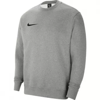 Vyriškas Nike Park 20 vilnos megztinis su apykakle, tamsiai pilkas melange