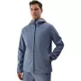 Vyriška Softshell Striukė 4F M283 Denim - Atspari Vandeniui ir Vėjui su Gaubtu, Dydis L