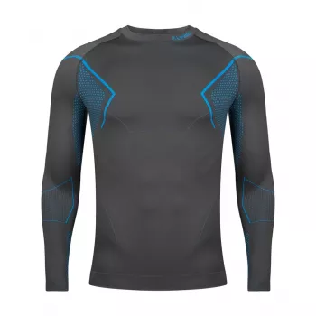 Vyriškas termoaktyvus megztinis Alpinus Active Base Layer pilkas GT43860 2XL