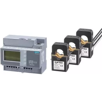 MENNEKES 18662 Modbus TCP energijos skaitiklis apkrovos valdymui, 3 fazių 80A, MID B klasė, DIN bėgelis