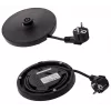 MEO stiklinis elektrinis virdulys 2200 W 1,7 l juodas MR-061-BLACK MAESTRO