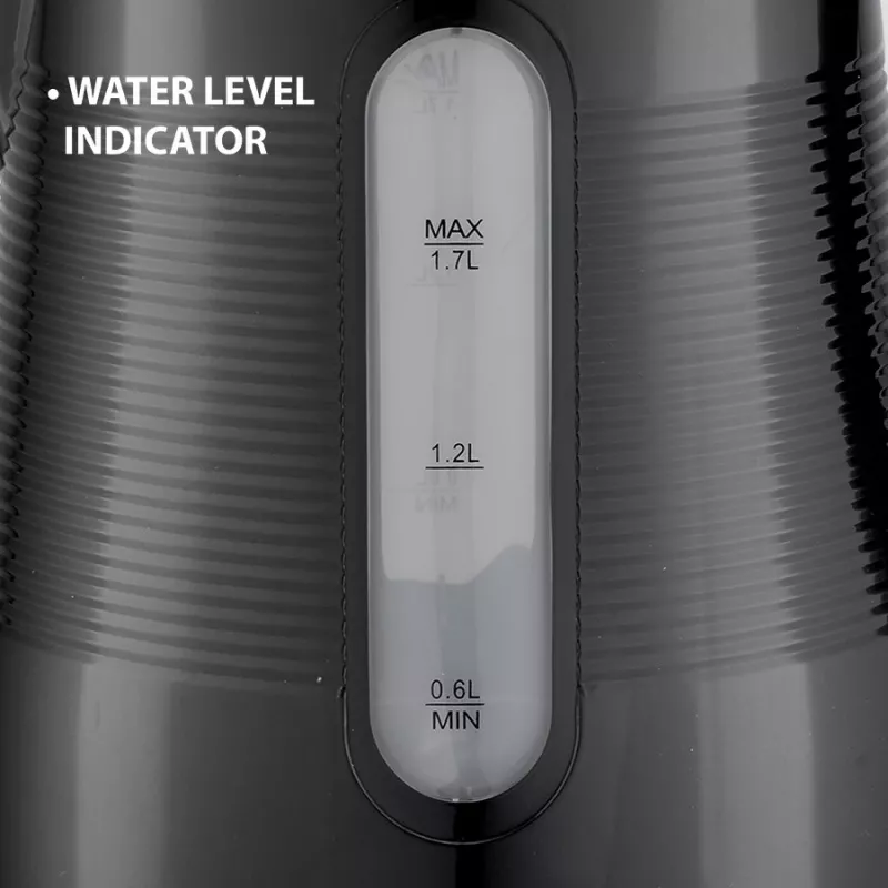 MEO MAESTRO elektrinis virdulys 1,7 l 2200 W juodas MR-035-BLACK