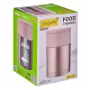 MEO MAESTRO MR-1636-60 600 ml dvigubų sienelių vakuuminis nerūdijančio plieno maisto termosas su 2 indeliais ir sulankstomu šaukštu