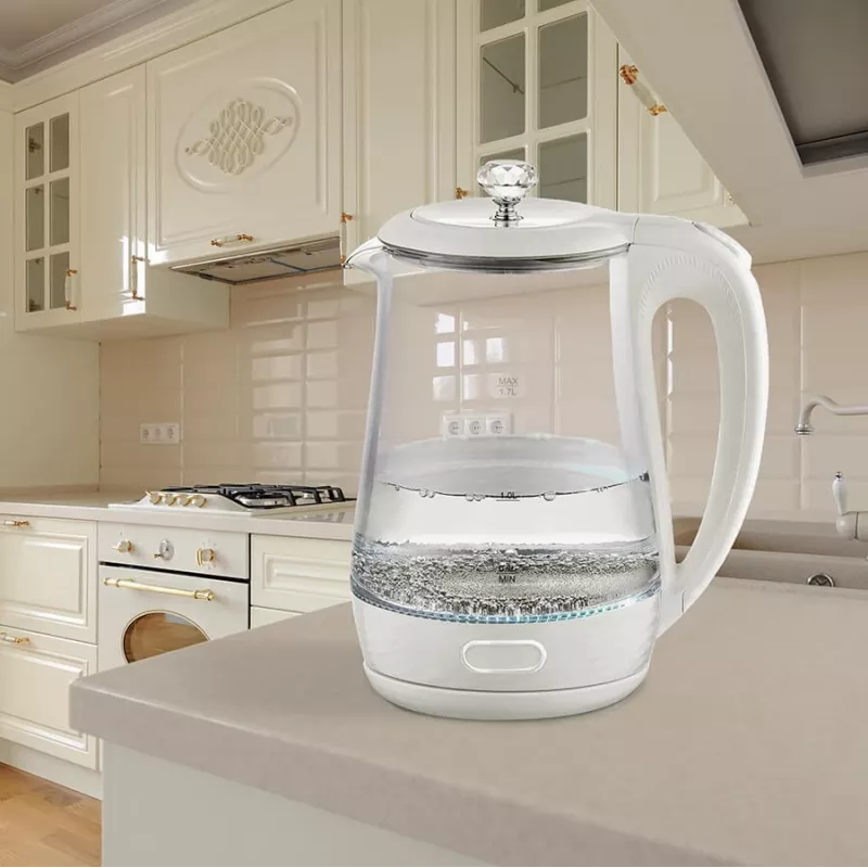 MEO MR-052-WHITE MAESTRO Elektrinis virdulys 1.7L 2200W Baltas