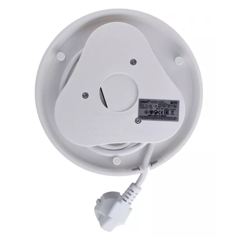 MEO MR-073 MAESTRO Keraminis elektrinis virdulys 1.5L 1500W baltas