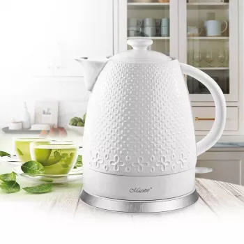 MEO MR-073 MAESTRO Keraminis elektrinis virdulys 1.5L 1500W baltas