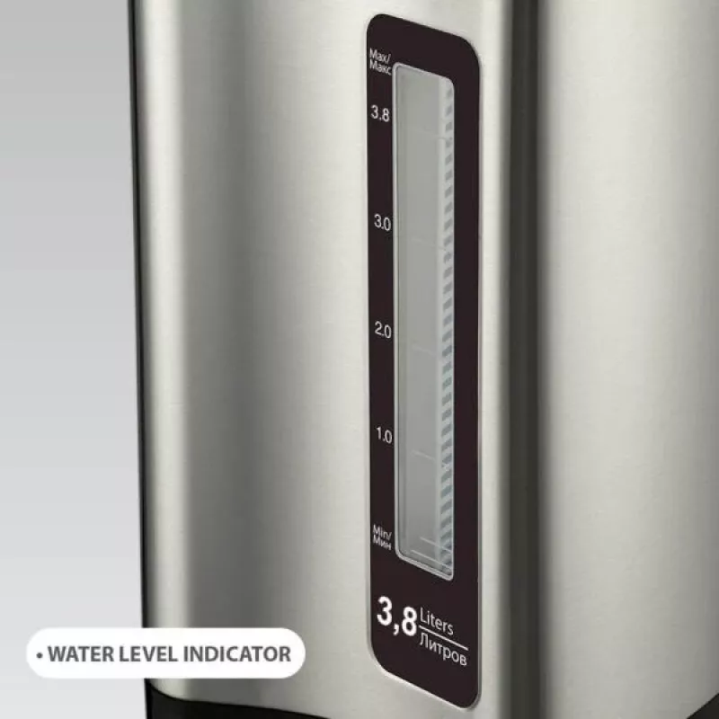 MEO MR-081 elektrinis virdulys ir vandens dozatorius 4.5L 750W juodas/sidabrinis