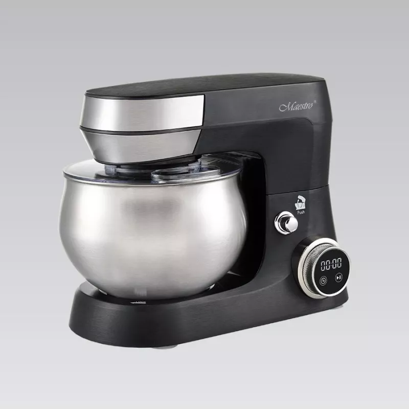 MEO MR-558 MAESTRO Planetinis stovo maišytuvas 2000W 5.5L juodas/sidabrinis