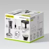 MEO MR-566 MAESTRO 500W rankinis blenderis su pjaustytuvu, plakikliu ir matavimo puodeliu