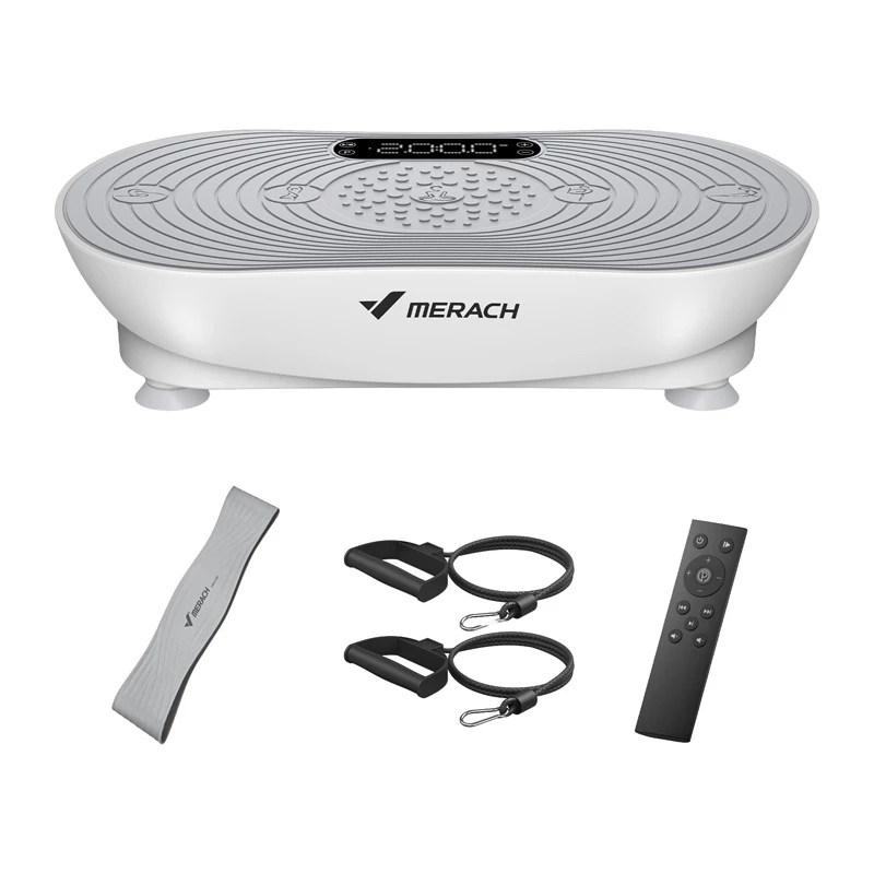 MERACH MR-2533W1-EU Vibracinė platforma (balta)