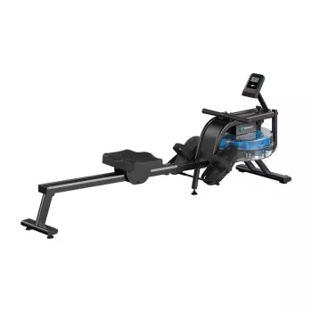 MERACH MR-R10B2 Magnetinis irklavimo treniruoklis su Bluetooth, 16 pasipriešinimo lygiais, sulankstomas, LCD ekranas, juodas