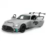Mercedes-AMG GT2 1:14 mastelio 2.4 GHz nuotolinio valdymo žaislinis automobilis, geltonas