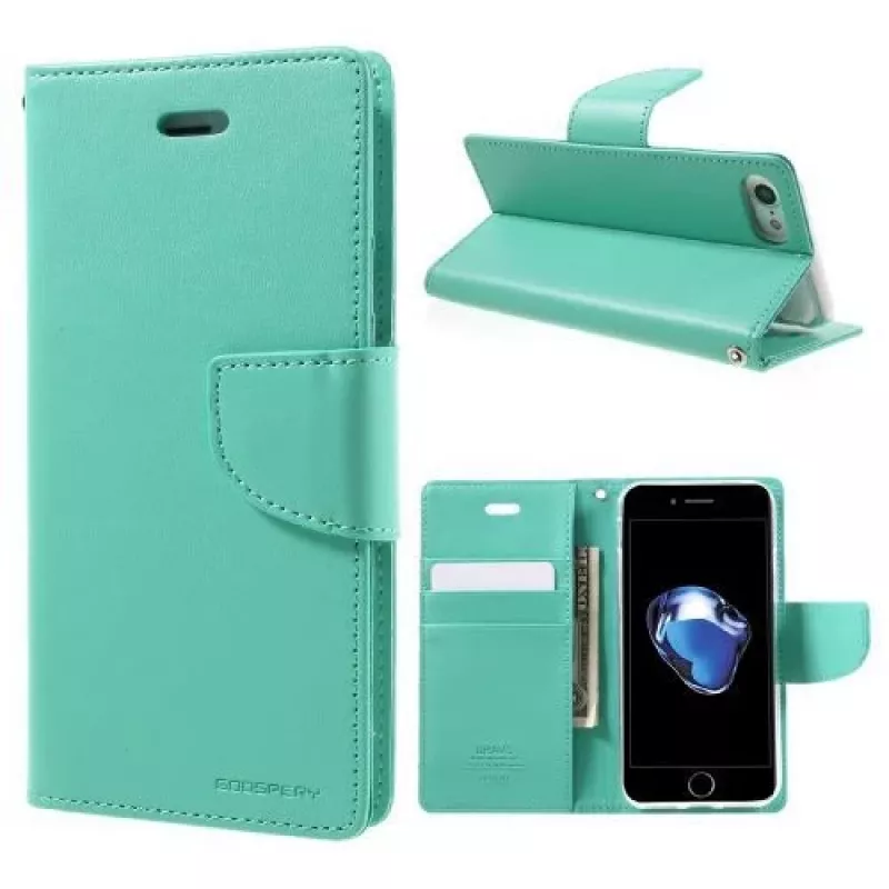 Mercury Apple iPhone X/XS Bravo Diary Wallet Case Mint