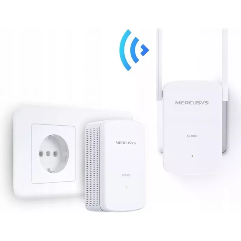 Mercusys MP510 KIT V1 Powerline adapterių rinkinys AV1000 Gigabit, 2 vnt.