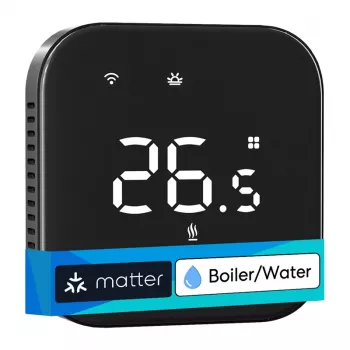 MEROSS MTS215BMA-B(EU) Smart Wi-Fi Thermostat (Juoda)