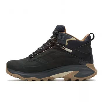 Merrell Moab Speed 2 LTR Mid WP Hiking Shoes - Black
