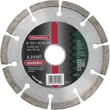 Metabo deimantinis pjovimo diskas 624310000, 230 mm skersmens, 22.23 mm angos, segmentuotas, universalus