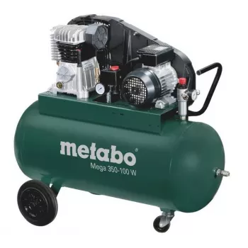 Metabo Kompressor MEGA 350-100 W 230V 90L 10bar 250L/min alyvuotas diržinis oro kompresorius