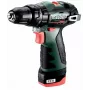 METABO PowerMaxx SB BL 38/20Nm belaidis sraigtinis gręžtuvas su smūgiu 2x2.0Ah Li-Ion dėkle