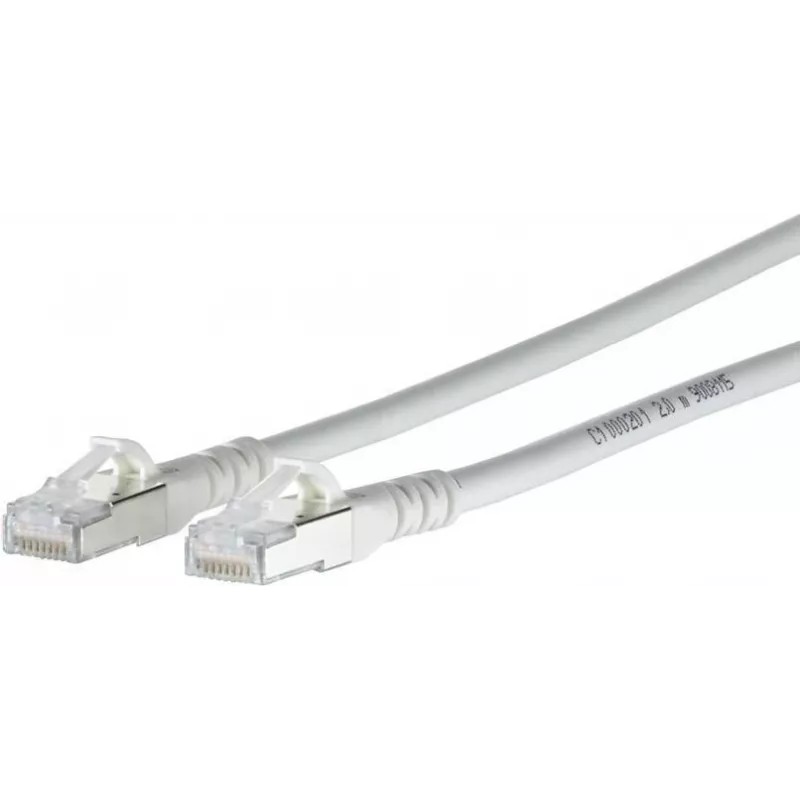 METZ CONNECT 1308451588-E 1,5 m Cat6a S/FTP (S-STP) baltas tinklo kabelis