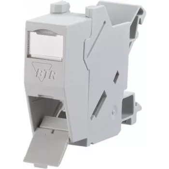 METZ CONNECT BTR E-DAT Module REG 8(8) IP20 Empty - DIN Rail duomenų modulio korpusas, 1TE, šviesiai pilka
