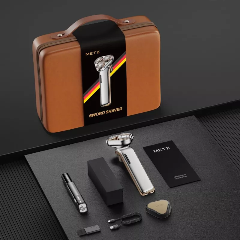 Metz Sword Shaver MZDF032 Titanium Gold
