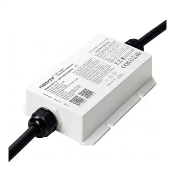 Miboxer WL5-WP 5-in-1 vandeniui atsparus LED valdiklis, 2.4G + WiFi, IP67, 12-48V DC, 6A/kanalas