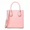 Michael Kore Women's Ginny Crossbody Bag in Saffiano Leather, Powder Blush, 15x17x6 cm