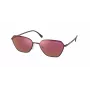 Michael Kors Adrianna IV Unisex Square Sunglasses MK1081-1125D0 56/18/140 mm Transparent Brown