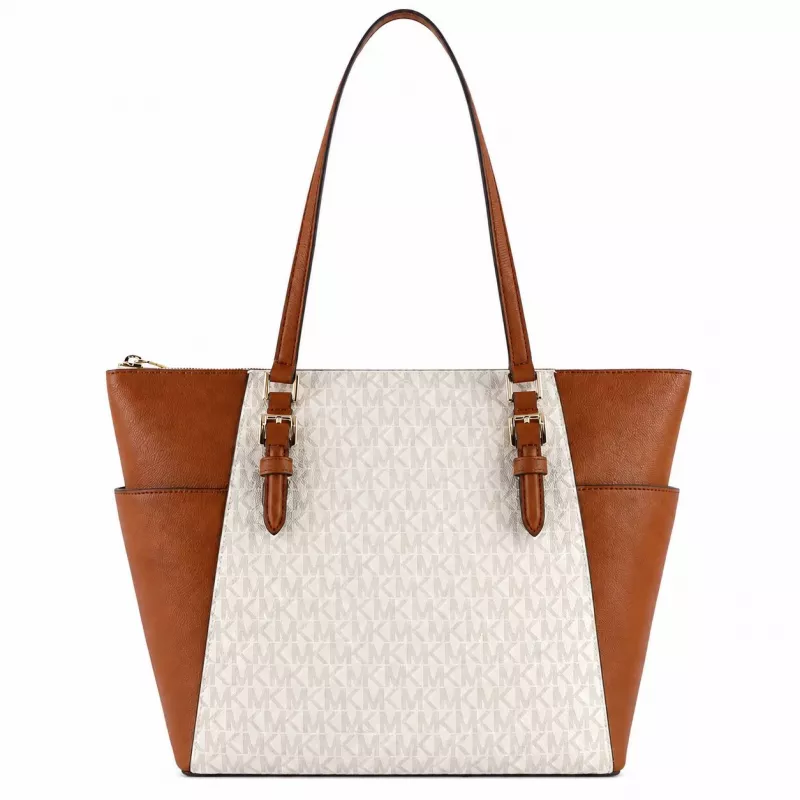 MICHAEL KORS Cece Vanilla Moteriškas Petinė su Grandinėle