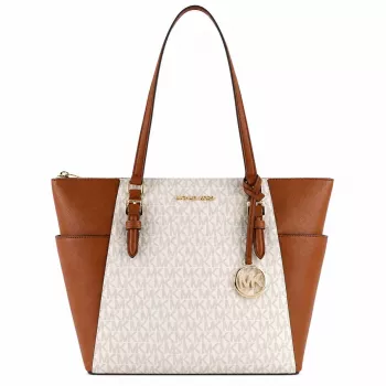 MICHAEL KORS Cece Vanilla Moteriškas Petinė su Grandinėle