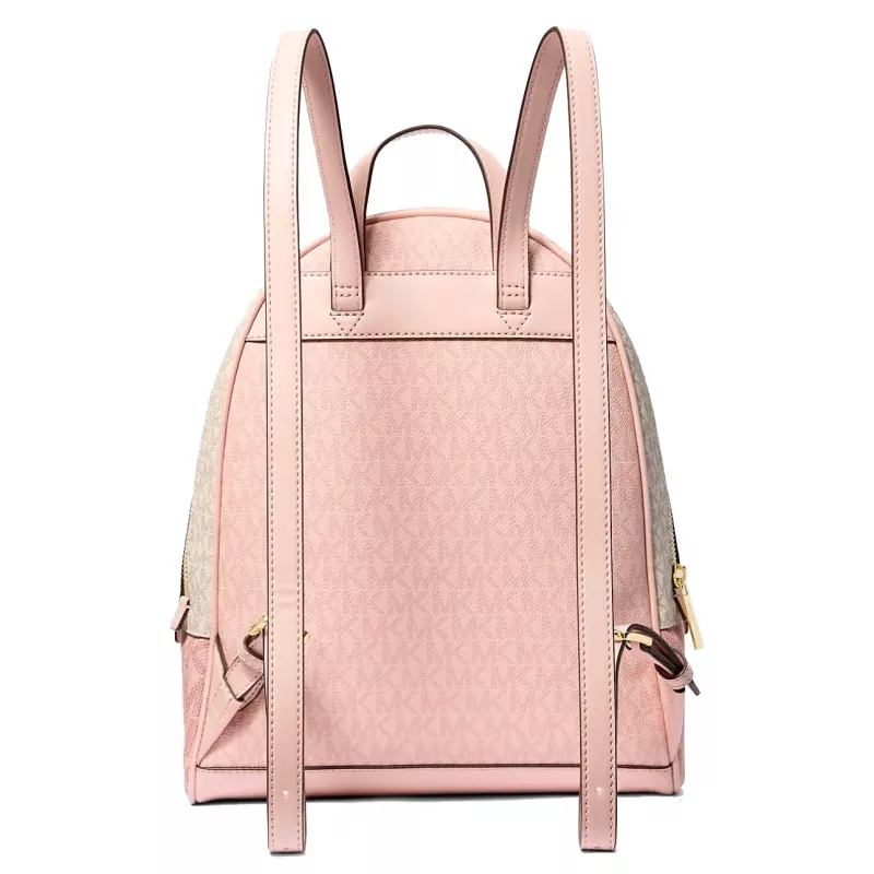 Michael Kors Grab Backpack 35S5GRAB6VCRN Vanilla/Acorn Coated Canvas