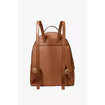 Michael Kors Hudson Kuprinė Luggage Brown Signature Coated Canvas Moteriška 35F3G6HB6LLUG