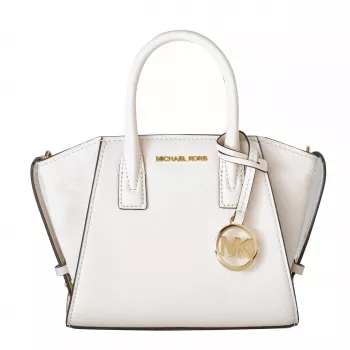 MICHAEL KORS Jet Set Charm Moteriškas kryžminis krepšys su firminiu logotipo raštu, ovalo formos, 18x15x7 cm