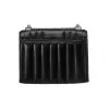 Michael Kors Jet Set Crossbody Bag Black Signature Coated Canvas 35R4SWHL6UBLA