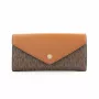 Michael Kors Jet Set Travel rudas Signature dengtos drobės portfelis-kryžminis krepšys 35F3GTVE7BBRO