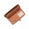MICHAEL KORS Jet Set Travel Continental Wallet 35S6GTVE9BVAN in Vanilla Coated Canvas