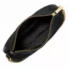 Michael Kors Jet Set Travel Crossbody Bag 35F4G1QC6LBLA Black Saffiano Leather