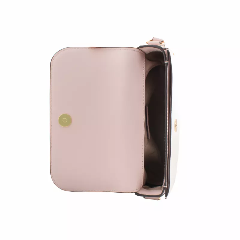 Michael Kors Jet Set Travel Crossbody Bag 35F4GTVC1LPOW Powder Blush