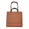 Michael Kors Jet Set Travel Crossbody Bag Luggage Brown Saffiano Leather 35S4GX9T1BLUG