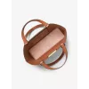 Michael Kors Jet Set Travel Crossbody Bag Luggage Brown Saffiano Leather 35S4GX9T1BLUG